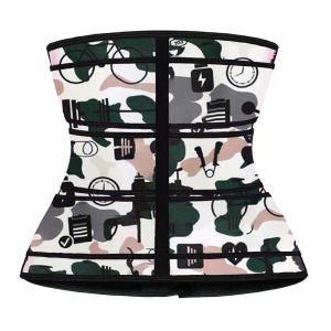 Buy cheap Neoprene Waist Trainer 3 Belt Zip And Velcro Waist Trainer For Better Posture from wholesalers