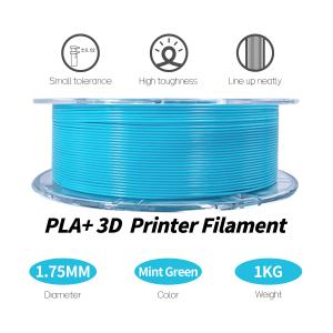 18 Colors Cyan ABS Filament 1kg Net Weight For 3D Printer Gross Weight 1.4kg