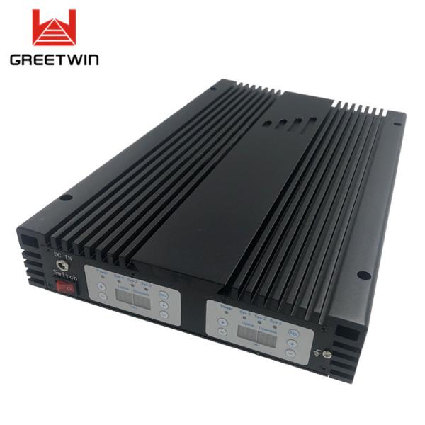 IP40 4000sqm 78dB Cell Phone Repeater EGSM900 WCDMA2100 LTE2600