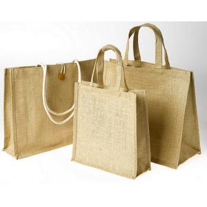 Buy cheap Burlap Reusable 40x14x34cm 390gsm Jute Shopping Bag product