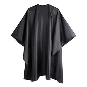 Buy cheap Barber Cape Large Size With Adjustable Snap Closure Waterproof Hair Cutting Salon Cape For Men, Women And Kids Black from wholesalers