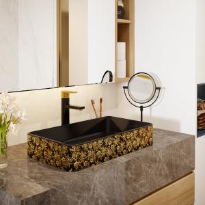 Buy cheap 600*350*110mm Sanitary Ware Basin Rectangular Ceramic Bathroom Sinks from wholesalers