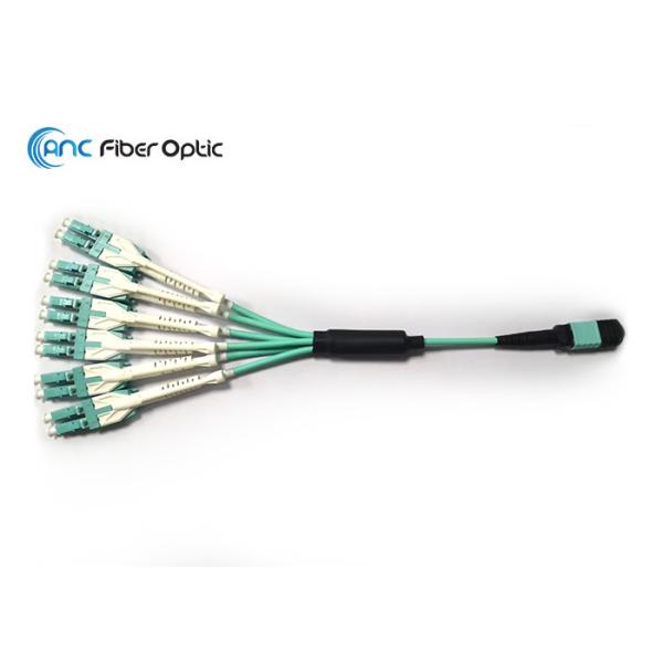 Buy cheap LSZH 8 12 36Fiber MPO To LC Fanout Cable Assembly CATV from wholesalers
