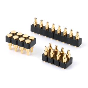 6 Pin Pogo Pin Connector With Spring Contact Easy Maintenance And Replacement