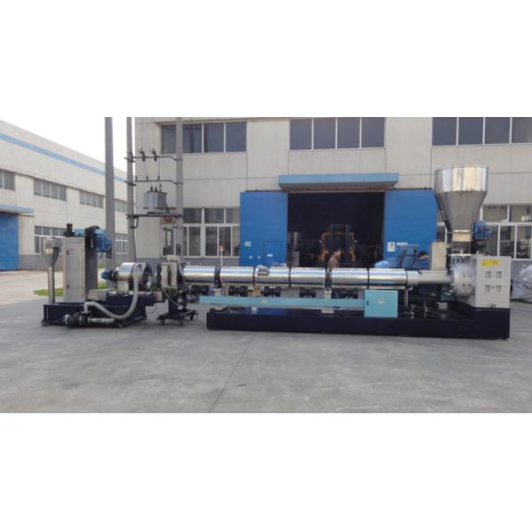 Single Screw Recycled Plastic Granulator Machine , Granulating Equipment With