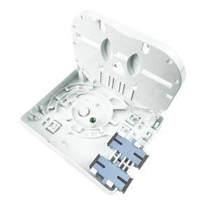 Network Gray 2 Cores UPC Plastic Fiber Optic Faceplate Socket Panel SC for