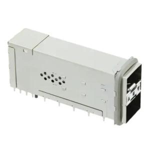 China 1-2198318-7 ZSFP+ Ganged 2x1 Optical Fiber Transceiver on sale