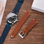 Buy cheap JUELONG Crazy Horse Quick Release 18mm 20mm 22mm Genuine Leather Watch Band from wholesalers