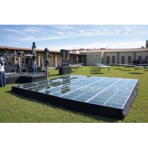 Buy cheap Portable Glass Acrylic Stage Platform For Performances 1.22 * 2.44M from wholesalers