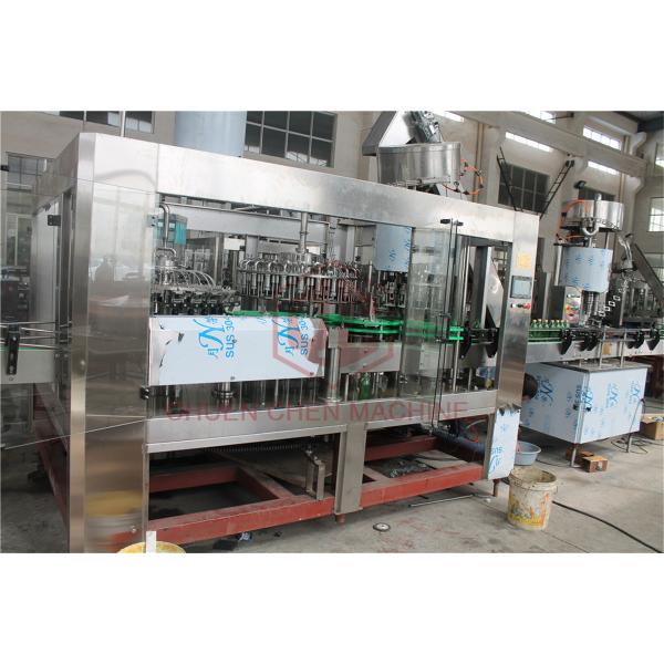 Buy cheap Morgen Tea Glass Bottle Filling Machine , Juice Filling Line With Juice Return System from wholesalers