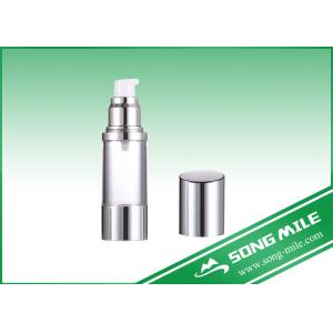 Buy cheap 30ml 50ml 80ml 100ml 120ml Matte Silver Aluminum Airless Bottle product