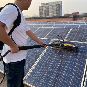 Buy cheap Portable Photovoltaic Cleaner with Lithium Battery Power and 7.5 Meter Telescopic Handle from wholesalers
