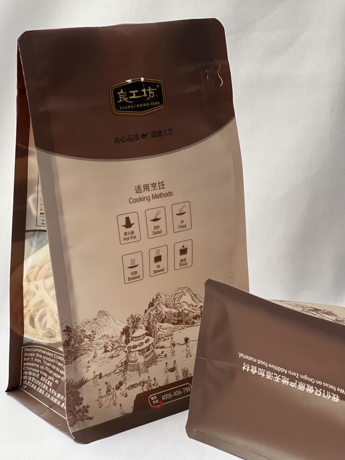 Buy cheap Customized Flat Bottom Pouches 12oz Strong Compression Resistance product