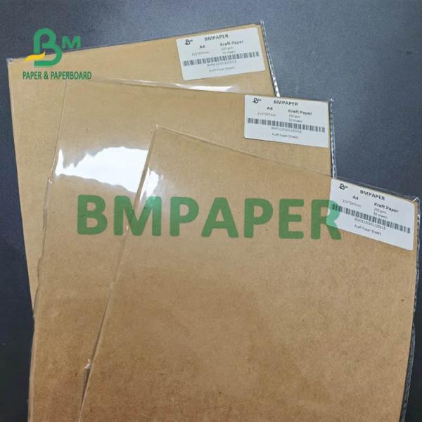 90grs 135grs 150grs Virgin Brown Kraft Paper Board For Food Container