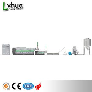High Output Plastic Recycling Equipment PE Wet Film LDF Screw Rotate Speed 60r