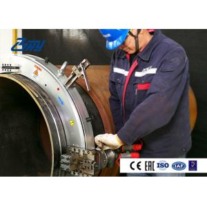 Out Mounted Hydraulic Chamshell Pipe Cutting And Beveling Onsite Equipment