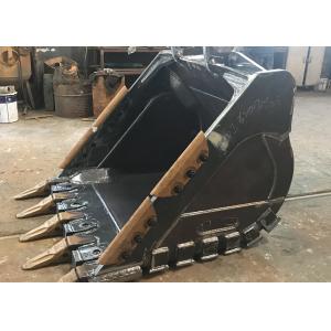 Buy cheap 4.3cbm Excavator Rock Bucket With High Strength Teeth from wholesalers