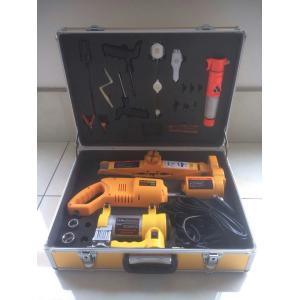 Buy cheap high quality   3 in 1 functions electric scissor lifting jack with inflating pump with CE certificate from wholesalers