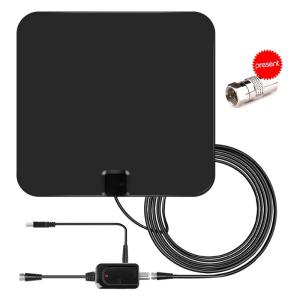 Buy cheap Morpilot Indoor Digital TV Antenna High Gain Flat Design HDTV Antenna 60 Miles Range with Detachable Amplifier Signal Bo from wholesalers