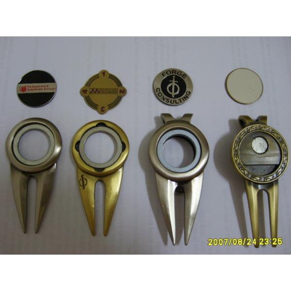 Buy cheap Custom cufflinks with pattern antique golf divot tools from wholesalers