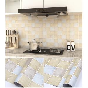 Buy cheap Kitchen Wallpapers Mosaic Paper Removable Wallpaper Peel and Stick Matt Wallpaper for Bathroom from wholesalers