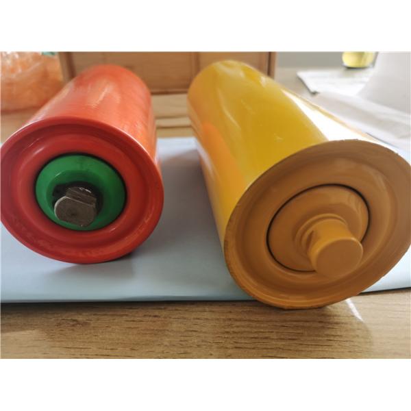 Quality Fully Sealed Belt Conveyor Rollers Ceramic Surface Conveyor Carrier Roller for sale