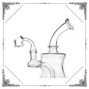 Buy cheap Showerhead Perc Dab Oil Rig Bubbler Hookah Smoking Water Pipe Heady With Quartz Banger from wholesalers