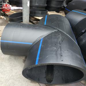 Buy cheap Black Hdpe Pipe Fitting , Plastic Pipe Fitting AS4130/AS4129 Standard from wholesalers