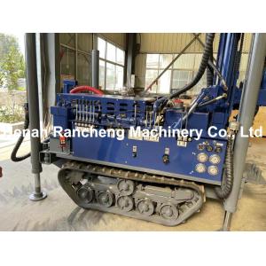 Buy cheap Powerful 180m Mini Crawler Water Well Drilling Rig with 77.3KW YuChai Engine for Borehole Drilling from wholesalers