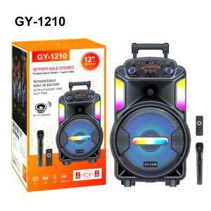 12-inch Bass Speakers Portable Party Speaker with Lights the Perfect Addition to