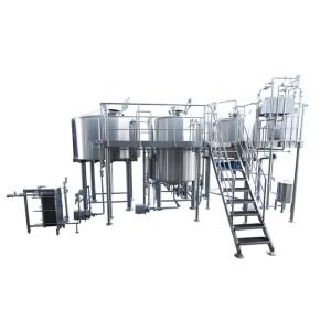 Buy cheap Automatic Control System Direct Fire Brew Kettle Heating By Gas Fired Eco Friendly product