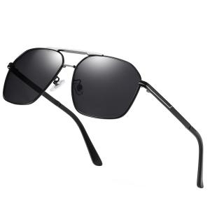 Men Polarized HD Drive Retro Pilot Sunglasses Anti Glare Goggles Ultralight