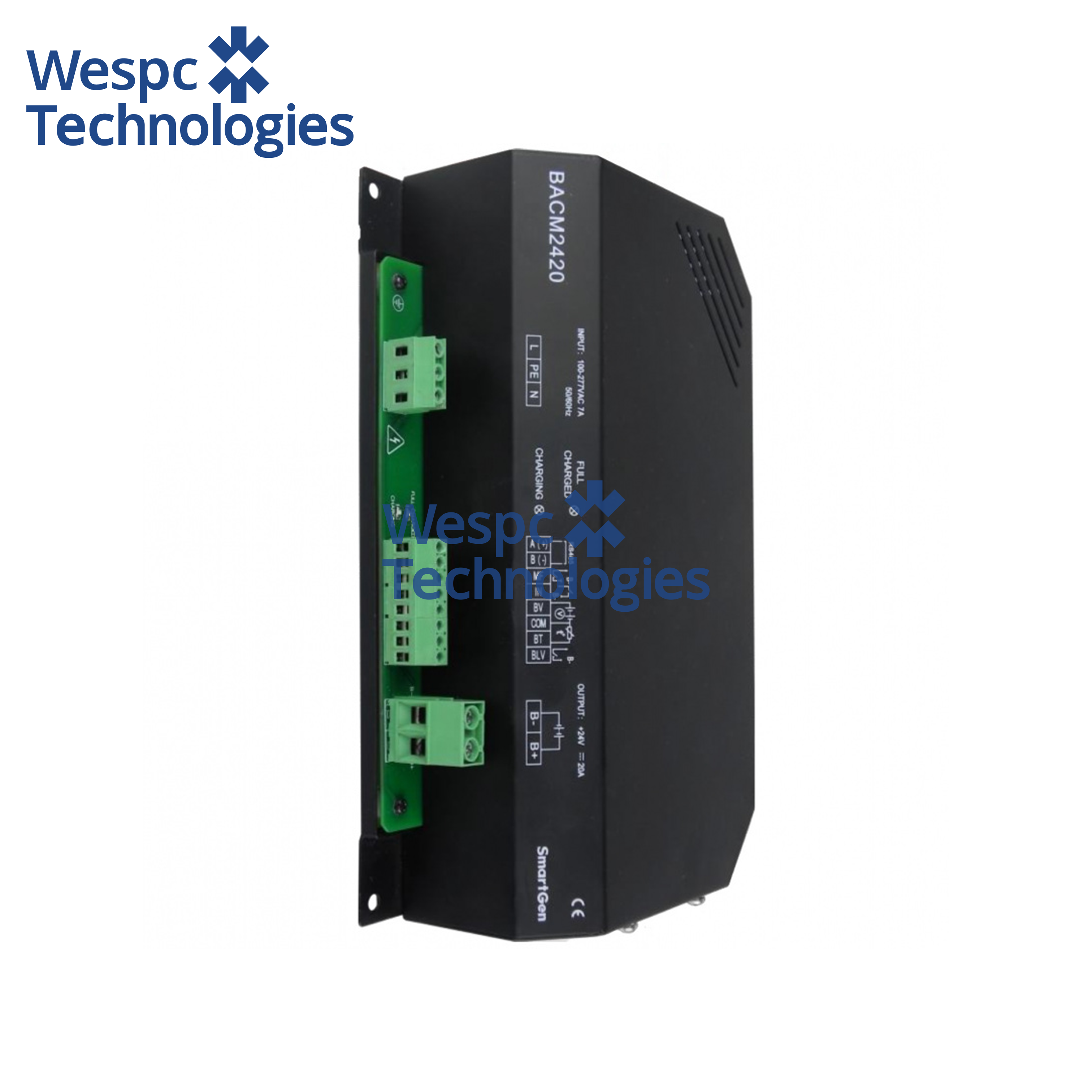 WESPC Original Smartgen BACM2420 Battery Charger Floating Charger