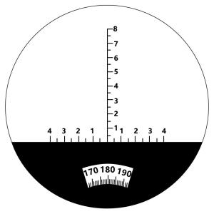 7x Magnification Marine Telescope with Compass and Rangefinder