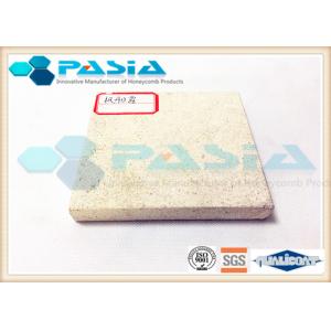 Aluminium Honeycomb Sandwich Panel , Thin Limestone Veneer Panels Flame