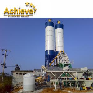 Buy cheap JS500 HZS25 Concrete Mixing Plant Stationary Ready Mixed 3.8m from wholesalers