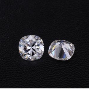 Buy cheap Loose Moissanite Stone DEF Color Cushion Cut Moissanite Fancy Cut Grade VVS 9mm from wholesalers