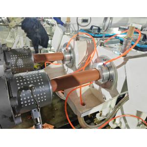 Buy cheap 22 1 Screw L/D Ratio Plastic Dual Electric Conduit Pipe Making Machine for CPVC UPVC from wholesalers