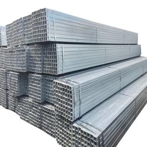 Construction Structure Standard BS1387 Gi Square Pipe Galvanized Square and