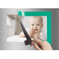China Flexible Personalized Photo Refrigerator Magnets Frame 5 Inches Rectangular Shape for sale