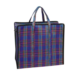 Buy cheap Customizable Printing Reusable Woven Bags Zipper Closure from wholesalers
