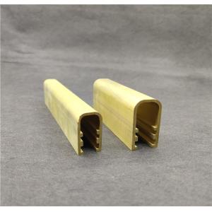 Buy cheap 6 meter Length Brass U Profile , Rustproof Brass Tile Trim from wholesalers