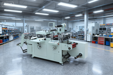 Quality SR-350Z Automatic Medium Speed Precision Label Die Cutting Machine With Auto Waste Stripping & Registration Control for sale