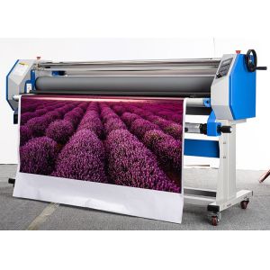 Buy cheap Adjustable Temperature Manual Laminating Machine 63 Inch Hot Roller Machine from wholesalers