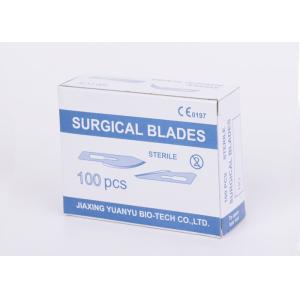 Buy cheap Sterilized Surgical Scalpel Blades Stainless / Carbon Steel Various Model product