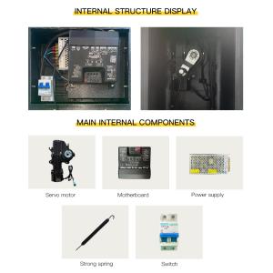 Buy cheap HCW ISO 9001/CE Certified Parking Barrier Gate with 340*340*1095mm Enclosure and Cold Rolled Steel Construction from wholesalers