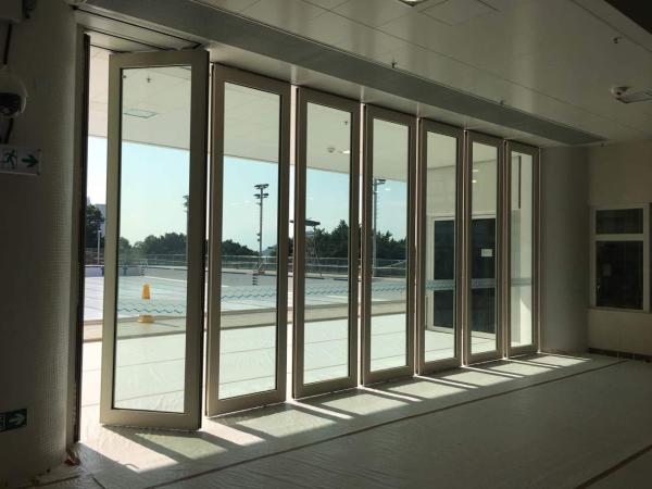 Anodized Aluminum Modern Fireproof Office Partition Wall Designed to Improve