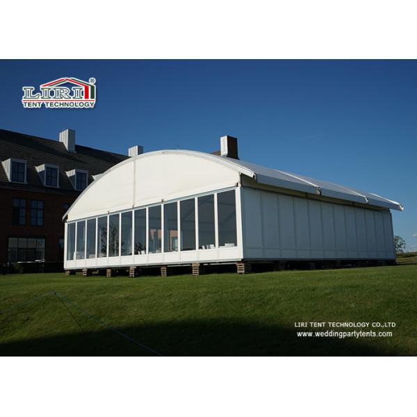 Quality Tempering Glass Sidewall Aluminum 40mX50m Arcum Tent Hall Wedding Expo Marquee for sale