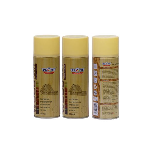 Quality Decorative Wood Finish Spray Paint Hard Wearing , Gold Lacquer Spray Paint For Wood for sale