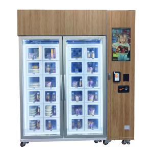 Buy cheap Customized 22 inch touch screen cooling locker vending machine for egg with smart system from wholesalers